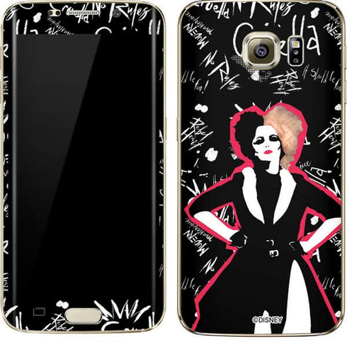 Disney Cruella (2021) Animated Pattern Galaxy S7 Edge Skin