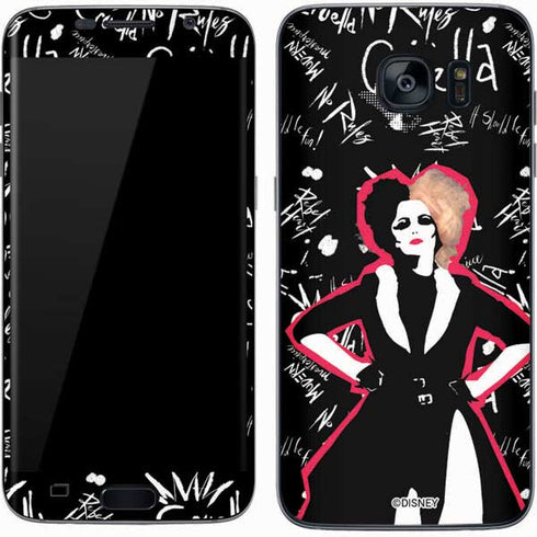 Disney Cruella (2021) Animated Pattern Galaxy S7 Skin