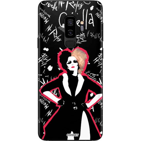 Disney Cruella (2021) Animated Pattern Galaxy S9 Plus Skin
