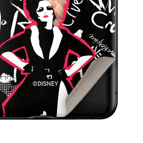 Disney Cruella (2021) Animated Pattern Galaxy Z Flip Skin
