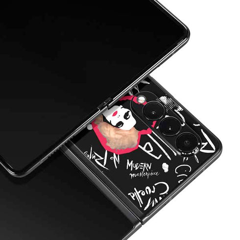 Disney Cruella (2021) Animated Pattern Galaxy Z Fold3 5G Skin