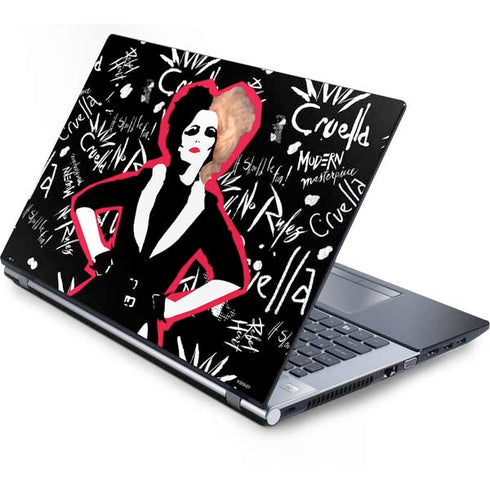 Disney Cruella (2021) Animated Pattern Generic Laptop Skin