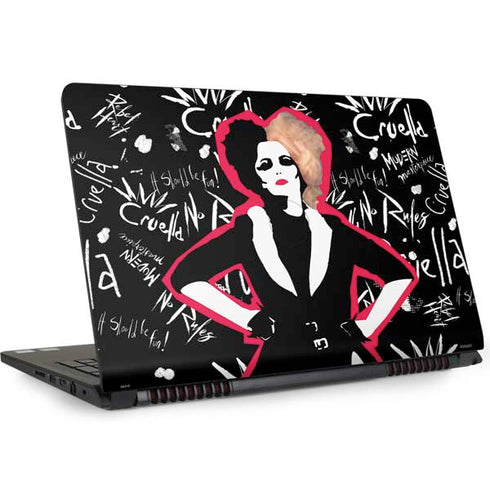 Disney Cruella (2021) Animated Pattern Dell Inspiron Skin