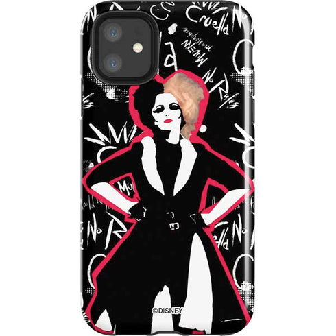 Disney Cruella (2021) Animated Pattern iPhone 11 Impact Case