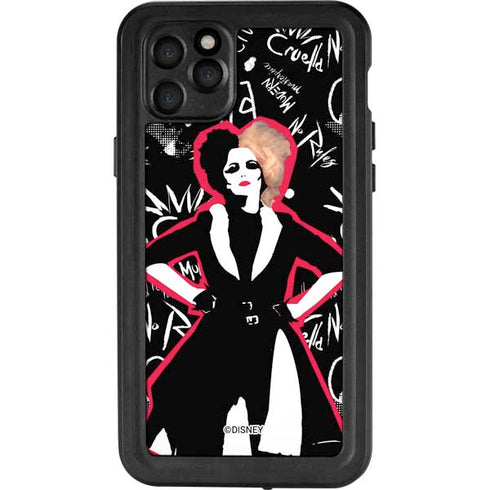 Disney Cruella (2021) Animated Pattern iPhone 11 Pro Max Waterproof Case
