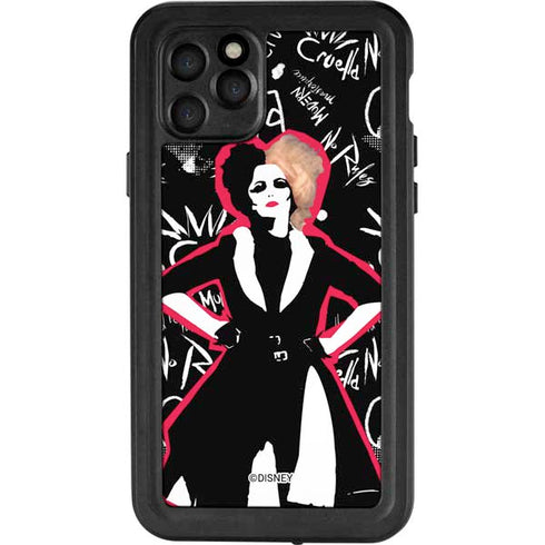 Disney Cruella (2021) Animated Pattern iPhone 11 Pro Waterproof Case