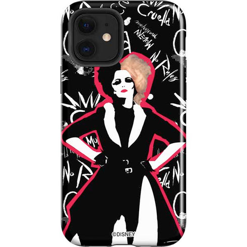 Disney Cruella (2021) Animated Pattern iPhone 12 Impact Case