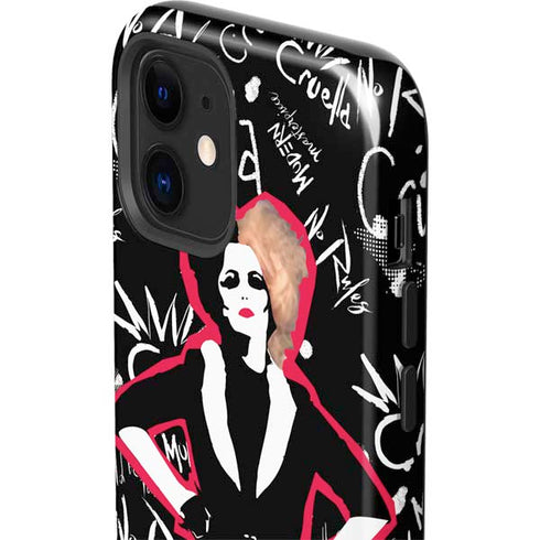 Disney Cruella (2021) Animated Pattern iPhone 12 Impact Case