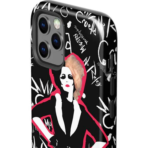 Disney Cruella (2021) Animated Pattern iPhone 12 Pro Impact Case