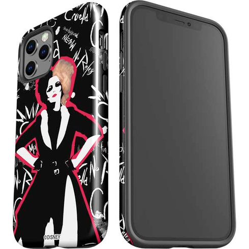 Disney Cruella (2021) Animated Pattern iPhone 12 Pro Impact Case