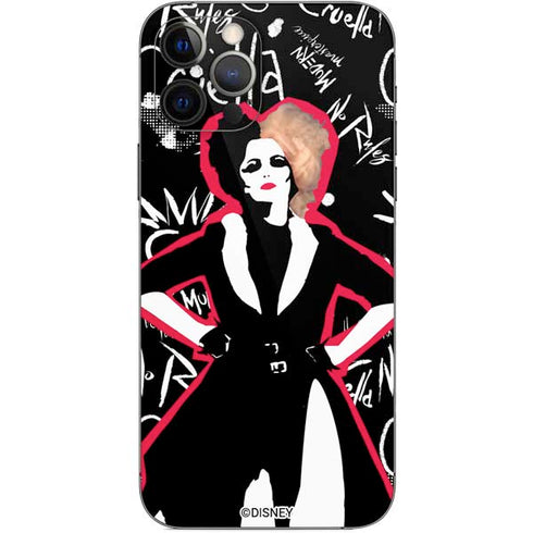 Disney Cruella (2021) Animated Pattern iPhone 12 Pro Skin