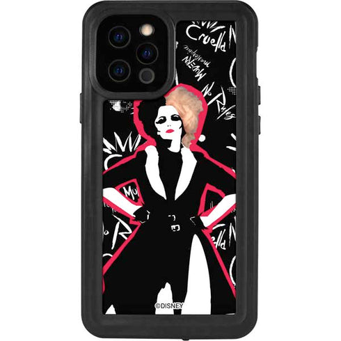 Disney Cruella (2021) Animated Pattern iPhone 12 Pro Waterproof Case