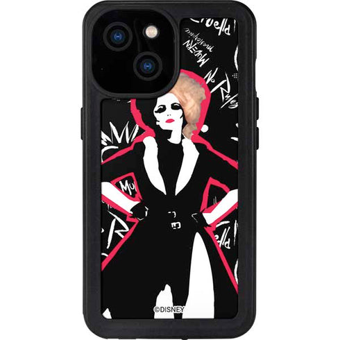 Disney Cruella (2021) Animated Pattern iPhone 13 Mini Waterproof Case