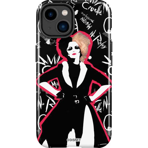 Disney Cruella (2021) Animated Pattern iPhone 14 Plus Impact Case