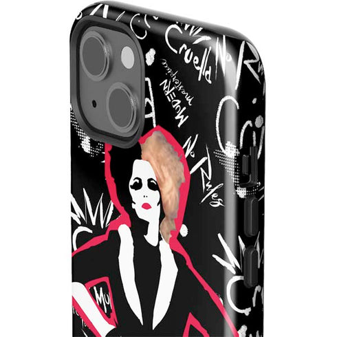 Disney Cruella (2021) Animated Pattern iPhone 14 Plus Impact Case