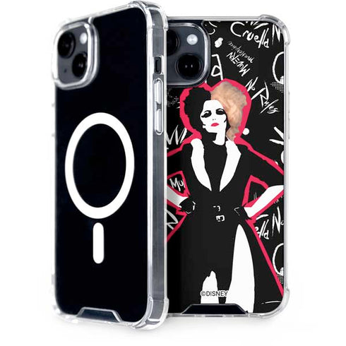 Disney Cruella (2021) Animated Pattern iPhone 15 MagSafe Case