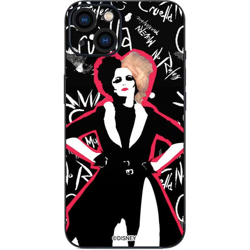 Disney Cruella (2021) Animated Pattern iPhone 15 Plus Skin
