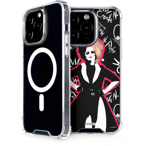 Disney Cruella (2021) Animated Pattern iPhone 15 Pro MagSafe Case