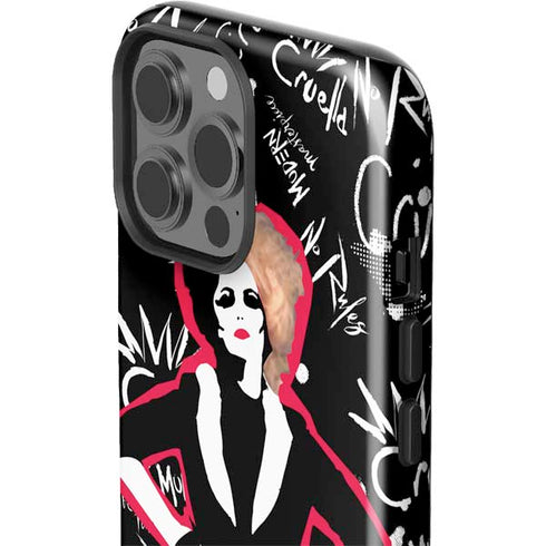 Disney Cruella (2021) Animated Pattern iPhone 15 Pro Max Impact Case