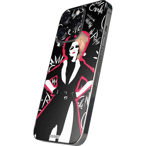 Disney Cruella (2021) Animated Pattern iPhone 14 Pro Max Skin