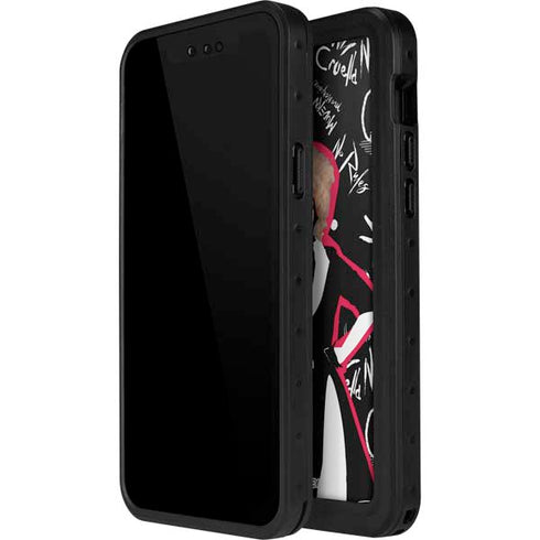 Disney Cruella (2021) Animated Pattern iPhone 14 Pro Max Waterproof Case