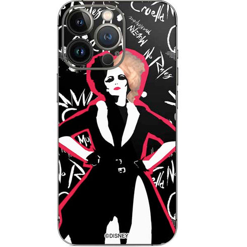 Disney Cruella (2021) Animated Pattern iPhone 14 Pro Skin