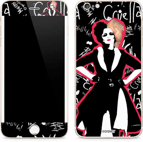 Disney Cruella (2021) Animated Pattern iPhone 6/6s Plus Skin