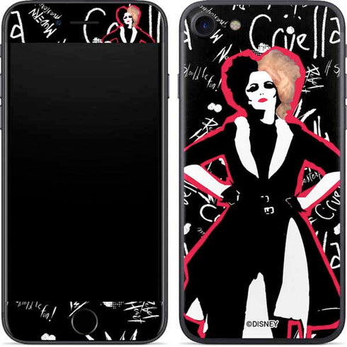 Disney Cruella (2021) Animated Pattern iPhone 8 Skin