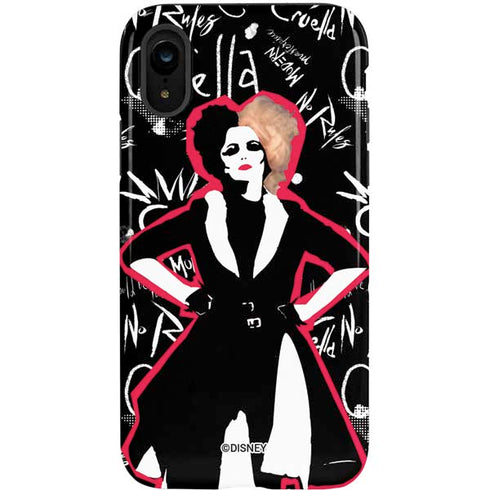 Disney Cruella (2021) Animated Pattern iPhone XR Pro Case