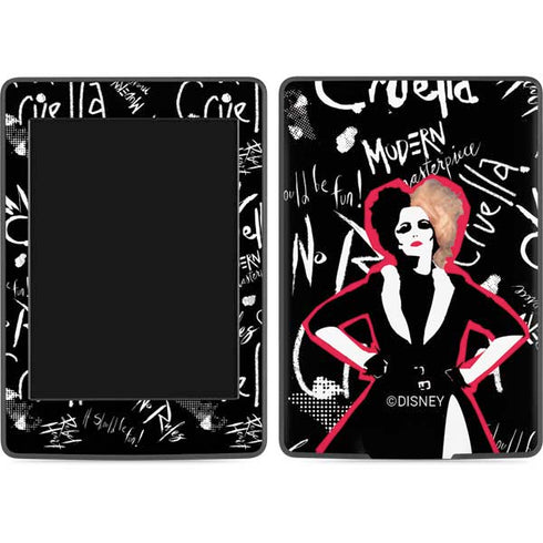 Disney Cruella (2021) Animated Pattern Amazon Kindle Skin