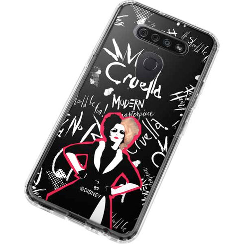Disney Cruella (2021) Animated Pattern LG K51/Q51 Clear Case