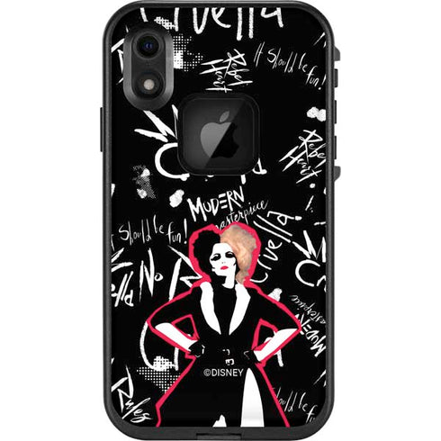 Disney Cruella (2021) Animated Pattern LifeProof Fre iPhone Skin