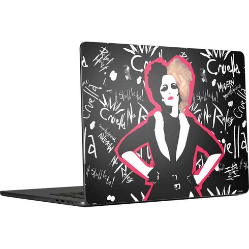 Disney Cruella (2021) Animated Pattern MacBook Air 15 in (2023) Skin