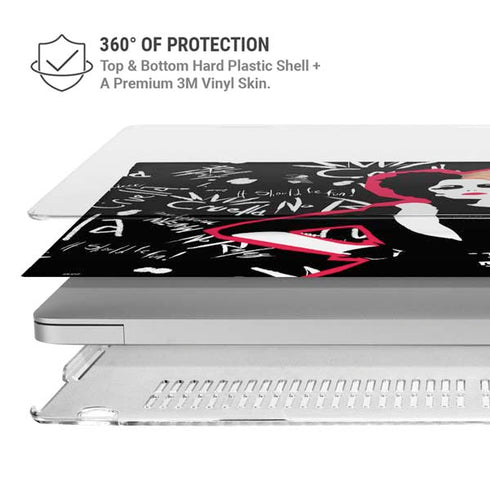 Disney Cruella (2021) Animated Pattern MacBook Air 15in (2023-2025) Case plus Skin