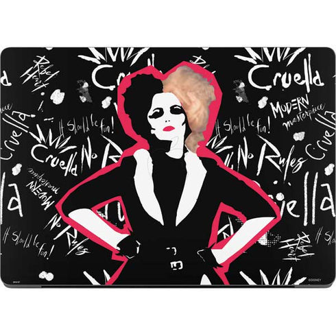 Disney Cruella (2021) Animated Pattern MacBook Pro 14in (2021-24) Skin