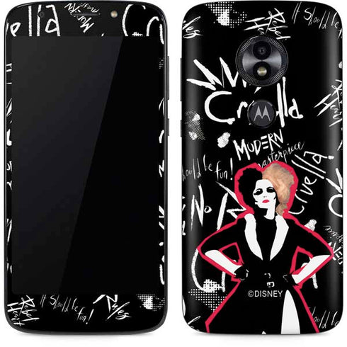 Disney Cruella (2021) Animated Pattern Moto E5 Play Skin