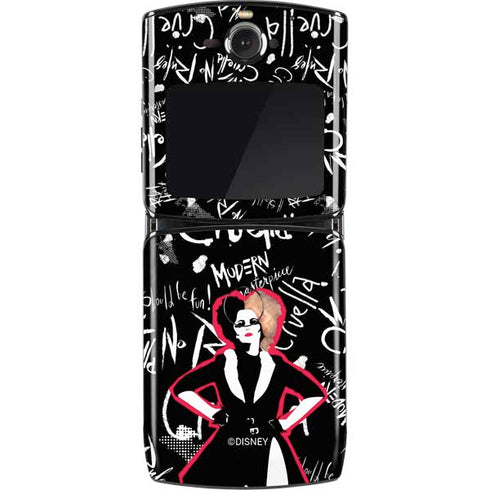 Disney Cruella (2021) Animated Pattern Motorola RAZR Skin