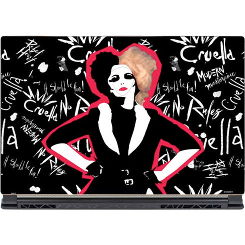 Disney Cruella (2021) Animated Pattern MSI GS65 Stealth Laptop Skin