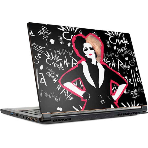 Disney Cruella (2021) Animated Pattern MSI GS65 Stealth Laptop Skin