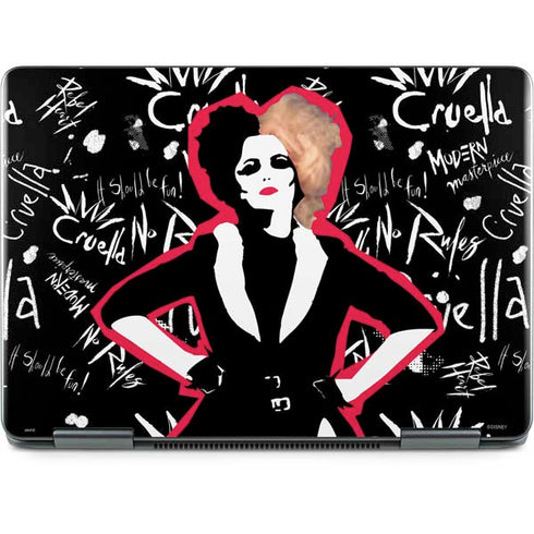 Disney Cruella (2021) Animated Pattern Notebook 9 Pro 13in (2017) Skin