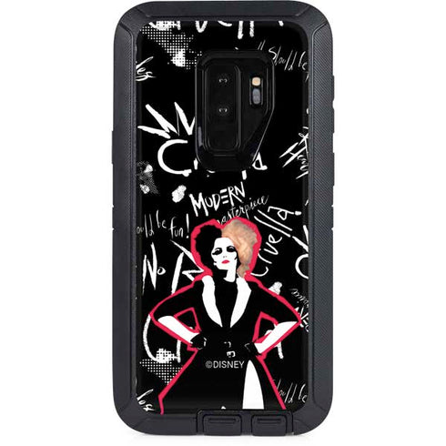 Disney Cruella (2021) Animated Pattern Otterbox Defender Galaxy Skin