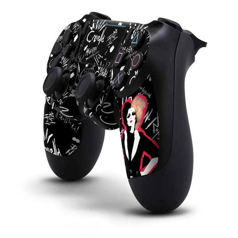 Disney Cruella (2021) Animated Pattern PS4 Pro/Slim Controller Skin