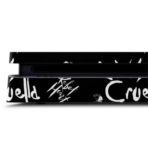 Disney Cruella (2021) Animated Pattern PS4 Slim Skin