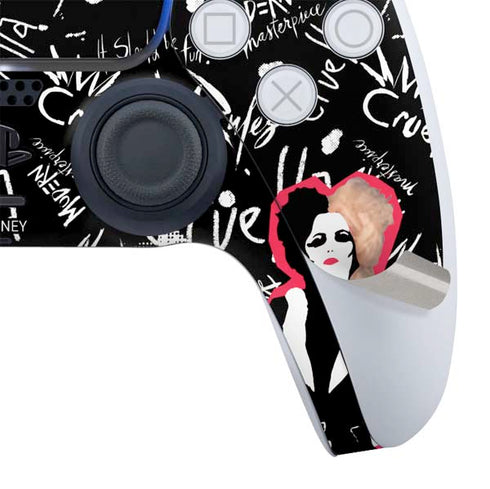 Disney Cruella (2021) Animated Pattern PS5 Slim Digital Edition Bundle Skin