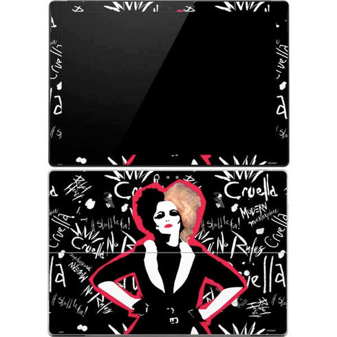 Disney Cruella (2021) Animated Pattern Surface Pro 4 Skin