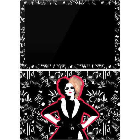 Disney Cruella (2021) Animated Pattern Surface Pro 7 Skin