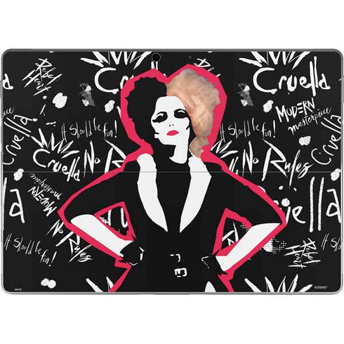 Disney Cruella (2021) Animated Pattern Surface Pro 8 Skin