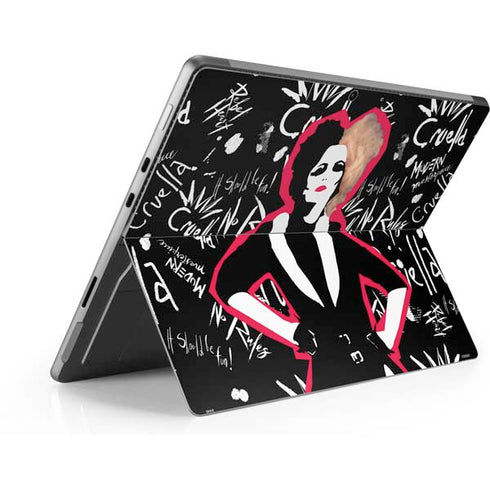 Disney Cruella (2021) Animated Pattern Surface Pro 9 Skin