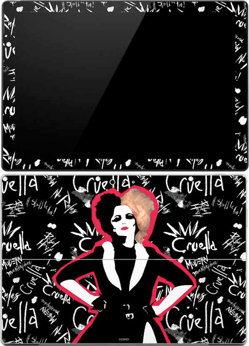 Disney Cruella (2021) Animated Pattern Surface Pro (2017) Skin