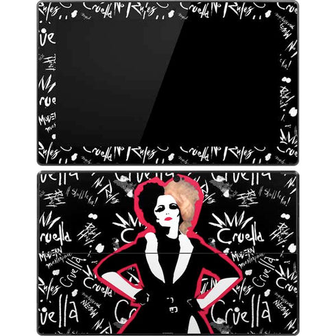 Disney Cruella (2021) Animated Pattern Surface Pro Tablet Skin